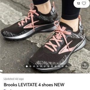 BROOKS LEVITATE 4 Women’s Neutral Sneakers Size 6 US